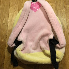 リュックサック　キッズ　カラフル（ピンク/ブルー/イエロー）の画像