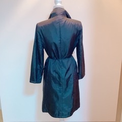 ロングコート　黒色の画像