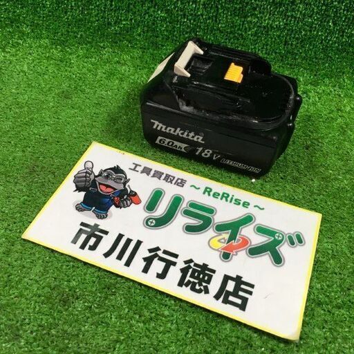 マキタ BL1860B バッテリー 8回 雪マーク有 本体のみ【市川行徳店】【店頭取引限定】【中古】管理番号：ITLVOK0Y3PW8