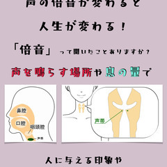 ＜出張レッスン伺います！＞ボイス・ボーカルトレーニング♪の画像