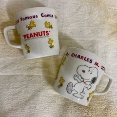 スヌーピー　マグカップ2個セット