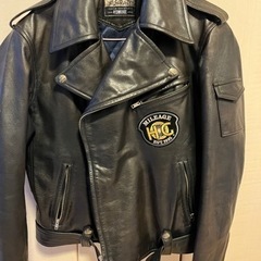 値下げ！コミネダブル革ライダースジャケット