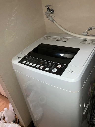 洗濯機　ハイセンス　HWーT55A