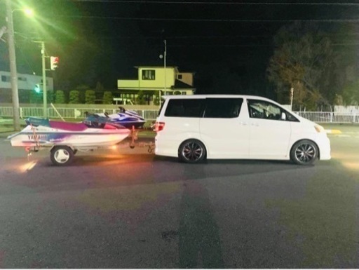 YAMAHA ジェットスキー3人乗りとトレーラーセット