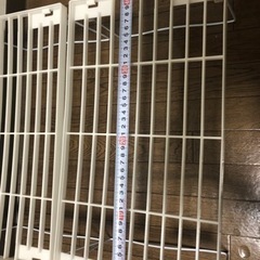 キッチン積み重ね整理棚2個の画像