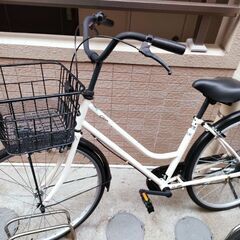 パンク自転車