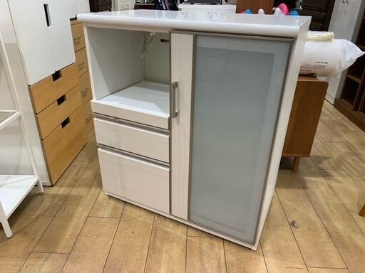 【トレファク花小金井店】ニトリ/キッチンカウンター/食器棚/レンジ台中古/中古家具/ 武蔵野市 小平市 小金井市 国分寺市 杉並区 買取 販売