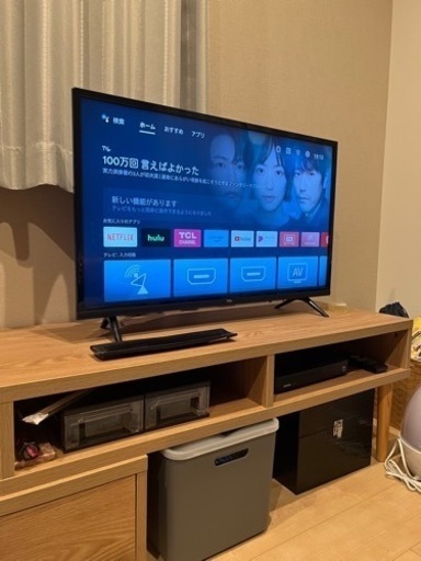 配達可能❗️32型液晶テレビ　テレビ台セット