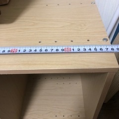 ニトリのカラーボックス（横置き用）の画像