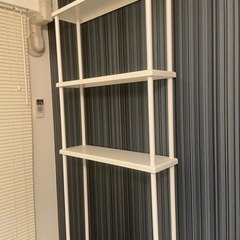 IKEAラック　ホワイトの画像