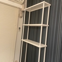 IKEAラック　ホワイトの画像