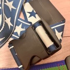 スーツケース　ベルト　二つの画像