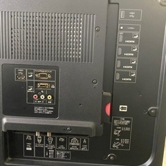 52型　SHARP液晶テレビ　AQUOSオーディオ　セット　2012年製の画像