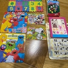 パズル　ディズニー　スヌーピー　セサミストリート　スライドパズルの画像