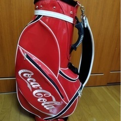 コカコーラゴルフバックの画像