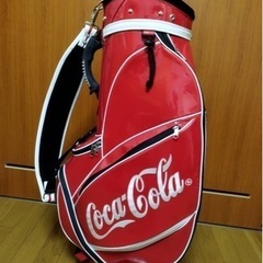 コカコーラゴルフバックの画像