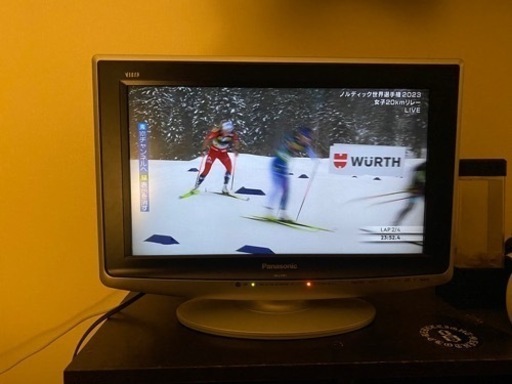 【取引中】液晶テレビ(Panasonic 17V型,HDD内蔵,2009年製)