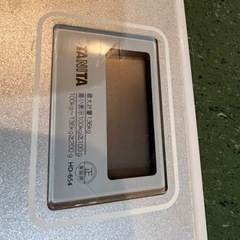 タニタ　体重計の画像