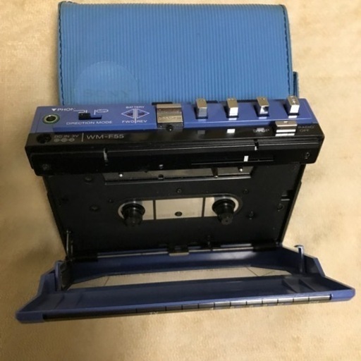 SONY ウォークマンTVSOUND WM-F55 (美品) 昭和レトロ