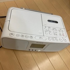 SONY CD カセットラジカセ