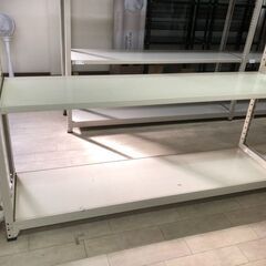 スチールラックのキタジマの軽中量ラック 幅180×奥行45×高さ210cm 5段 が２セット 商品の保管・陳列に使えるの画像