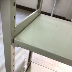 スチールラックのキタジマの軽中量ラック 幅180×奥行45×高さ210cm 5段 が２セット 商品の保管・陳列に使えるの画像