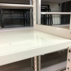スチールラックのキタジマの軽中量ラック 幅180×奥行45×高さ210cm 5段 が２セット 商品の保管・陳列に使えるの画像