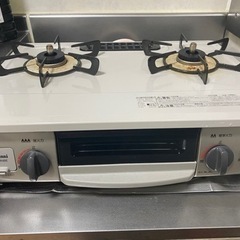 【緊急値下げすぐに売りたいです！】リンナイ:ガスコンロ（都市ガス用）の画像