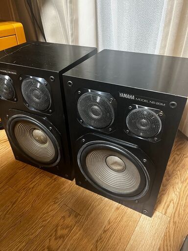 YAMAHA NS-20M 3WAY SPEAKER ヤマハ 3ウェイ スピーカー ペア 日本製 密閉方式 ブックシェルフ型