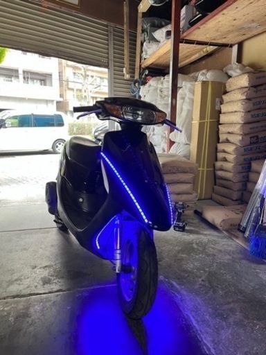 HONDA ライブディオLED付き速い 2ストサイドスタンド付きカスタム