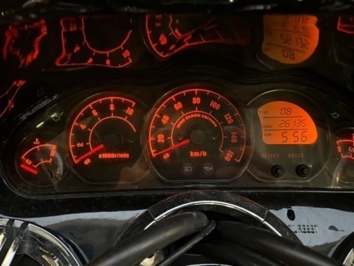 【YAMAHAマジェスティーc】オールブラックフルカスタム　LEDスピーカー4発