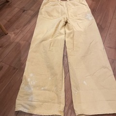 ZARA パンツ（オレンジ）の画像
