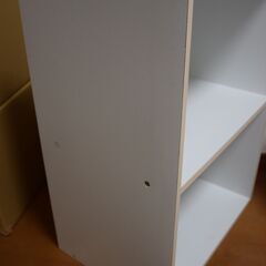 カラーボックス2段①の画像