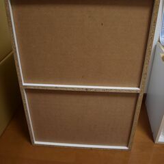 カラーボックス2段①の画像