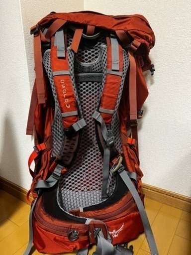 osprey 65L ザック