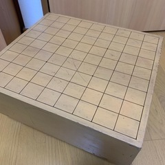 足付き将棋盤、駒付きの画像