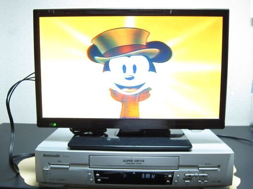 ビデオデッキ☆VHS NV-HV5 Hi-Fi ステレオ Panasonic パナソニック 2001年製