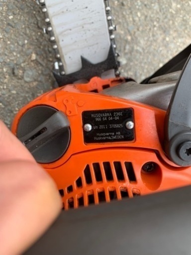 チェーンソー　ハスクバーナー　236e 中古品