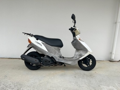 アドレスV125G フルノーマル車　白色