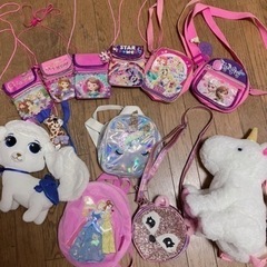 大幅値下げ！！ディズニープリンセス　ユニコーンバッグまとめ売り