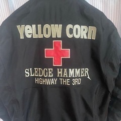 YeLLow CoRn   イエロー　コーン　　防寒ジャケット　Lサイズの画像