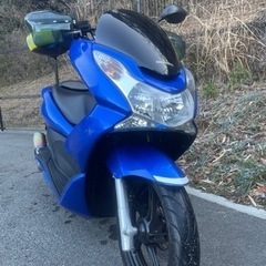 ホンダ　PCX125  JF28 ブルー 速度計バックライトが点...