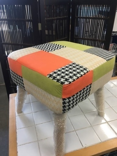 新品　未使用　パッチワークスツール