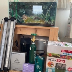 ADA 60cm水槽アクアリウムセット一式 値下げ