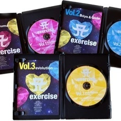 A exercise Complete Box  10 minites exercise of 1 day エクササイズDVD 3巻セット BOX入りの画像