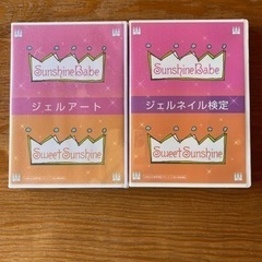 未開封 ２枚セット  ジェルネイルHowto DVD  Suns...
