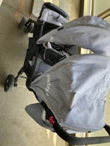 【お譲り先決定中】2人乗り　縦型　ベビーカー