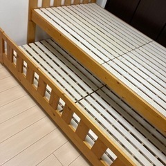 【取引中】親子ベッド（お近くならお届けも可能です）