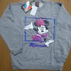 ディズニー　ミニー　トレーナー未使用　男女兼用　サイズM  袋入...