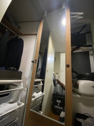 購入者決定:IKEA 扉掛タイプ姿見